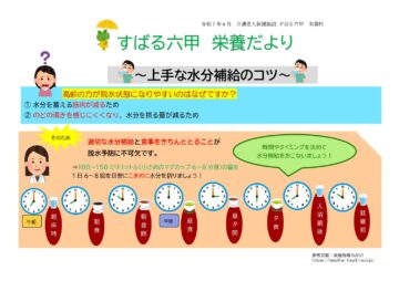 栄養科だより令和7年6月号