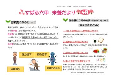 栄養科だより令和8年4月号