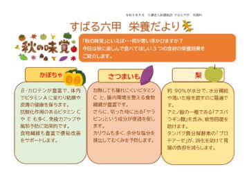 栄養科だより令和8年9月号
